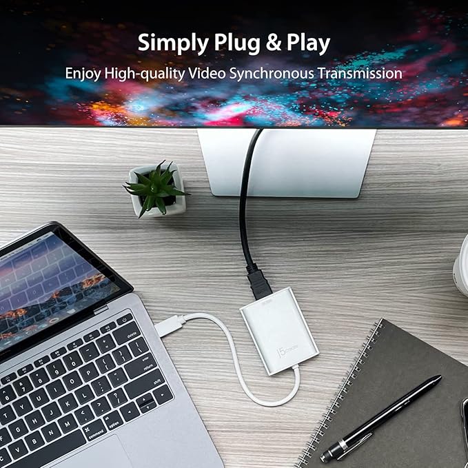 j5create USB 3.0 to 4K HDMI Display Adapter USB 3.0 Male Type-A Connector | - Image 8