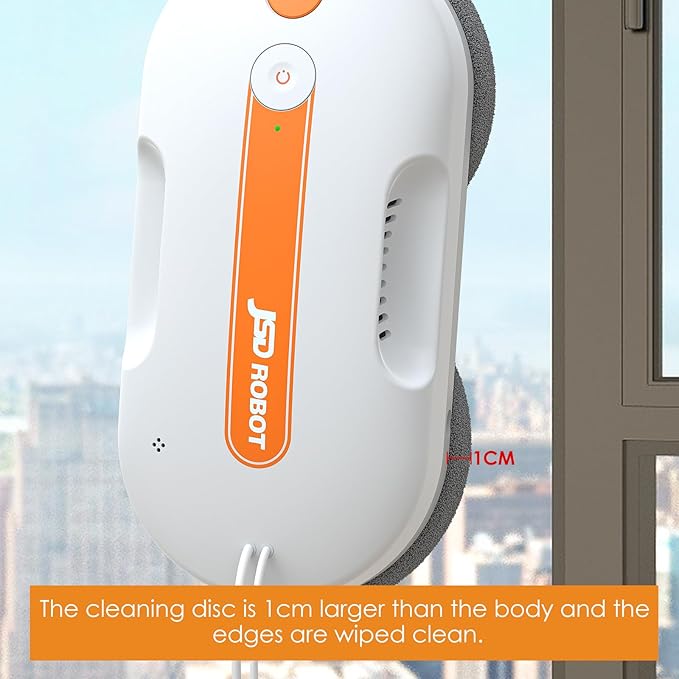 JSDROBOT Lite Window Cleaning Robot, 5300Pa Window Cleaner Robot - Image 6