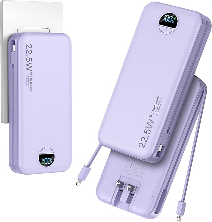 aonidi 20000mAh Ultra-Portable-Charger-Power-Bank PD20W by AONIDI