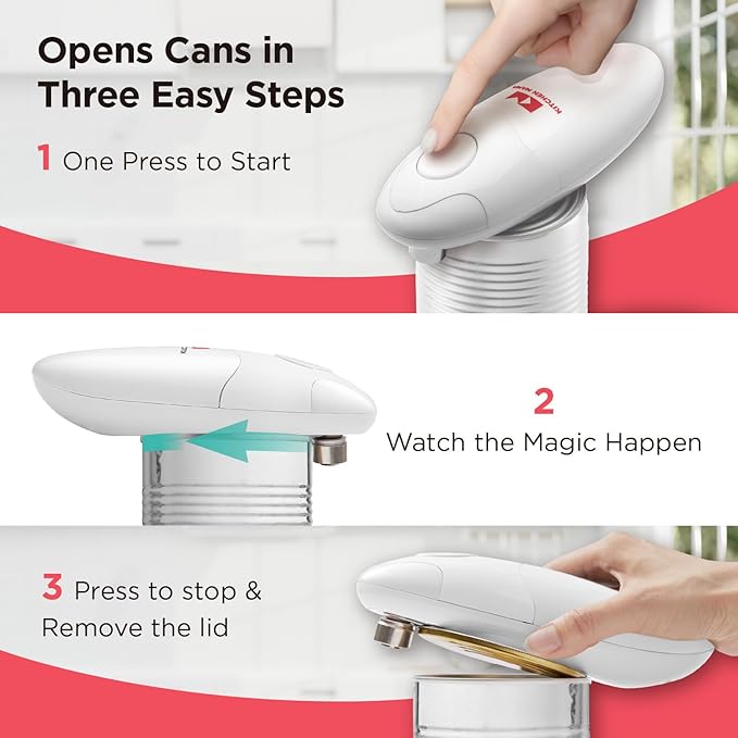 Kitchen Mama Auto Electric Can Opener: Open Your Cans - Image 2