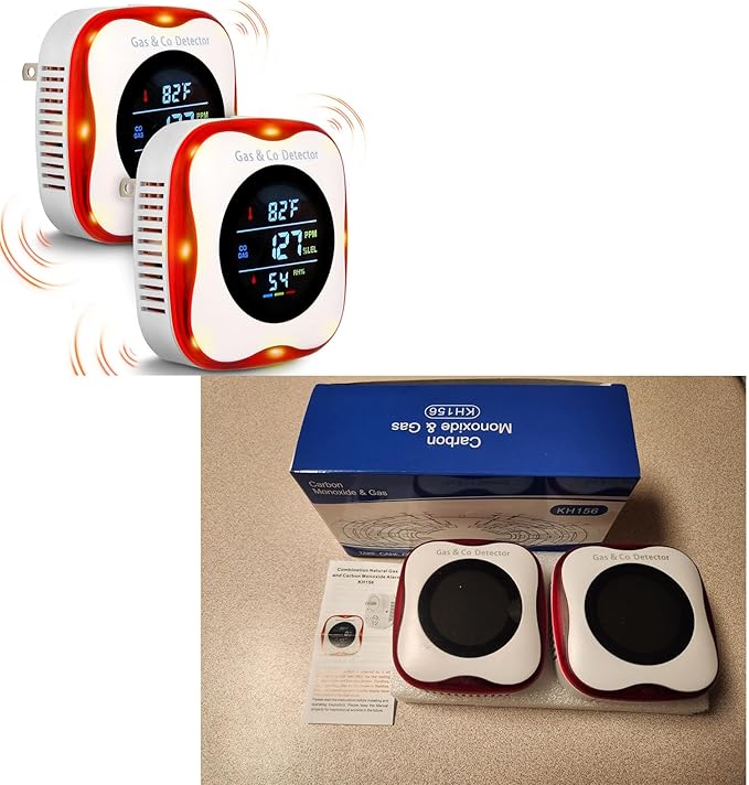 Combustible Gas & Carbon Monoxide Detector 4-in-1 Alarm - Image 8