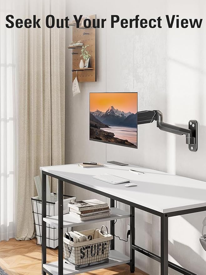 DreamAxis Single Monitor Wall Mount - Image 6