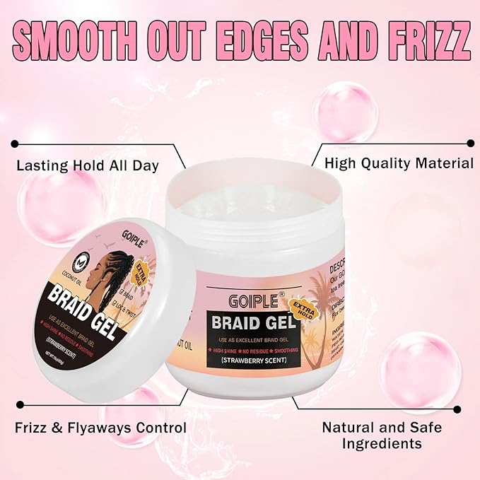 16oz Big Capacity Braid Gel Good - Image 4