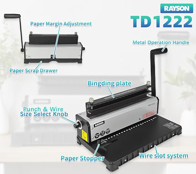 Rayson TD1222 Wire Binding Machine - Image 8