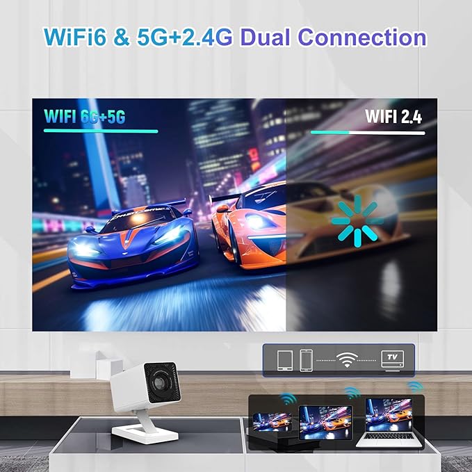 Mini Projector｜Portable Projector 1080P/4K Support｜Smart Projector - Image 6