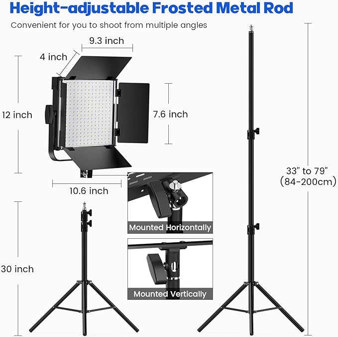 Photography Video Continuous Output Lighting Kit - Image 6