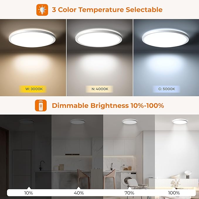 Matane Motion Sensor LED Ceiling Light - Image 4