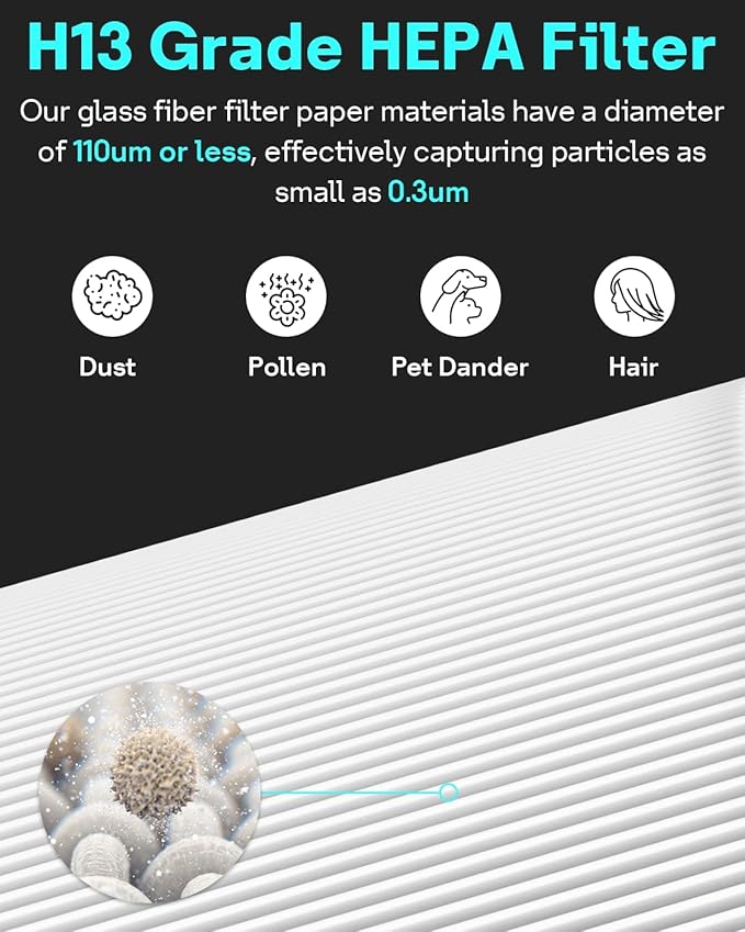 Leemone 411i Max & 411a Max SmokeBlock Replacement Filter Compatible - Image 5