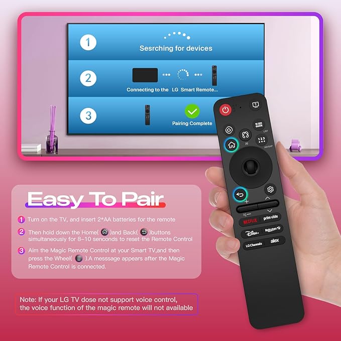 for LG AI Magic Remote Control, MR25GA Replacement - Image 7