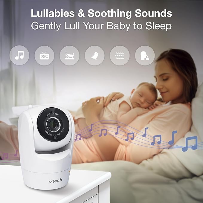 VTech 2-Cameras Smart WiFi Baby Monitor - Image 7