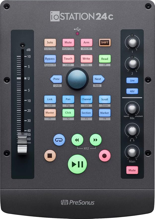 PreSonus ioStation 24c 2x2, 192 kHz, USB Audio Interface and Production by PreSonus