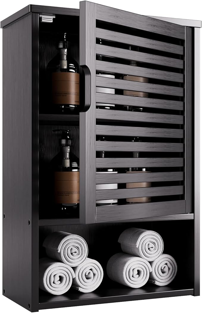 HITNET Bathroom Storage Cabinet Wall Mounted, Hanging Medicine Cabinet by HITNET