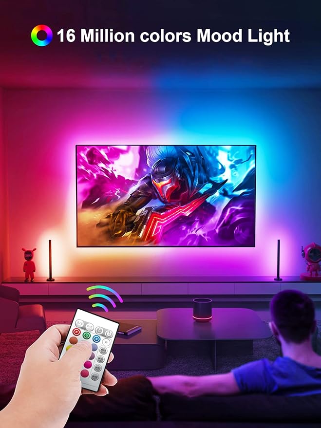 KANTUTOE TV Backlights, 13.1FT LED Lights - Image 2