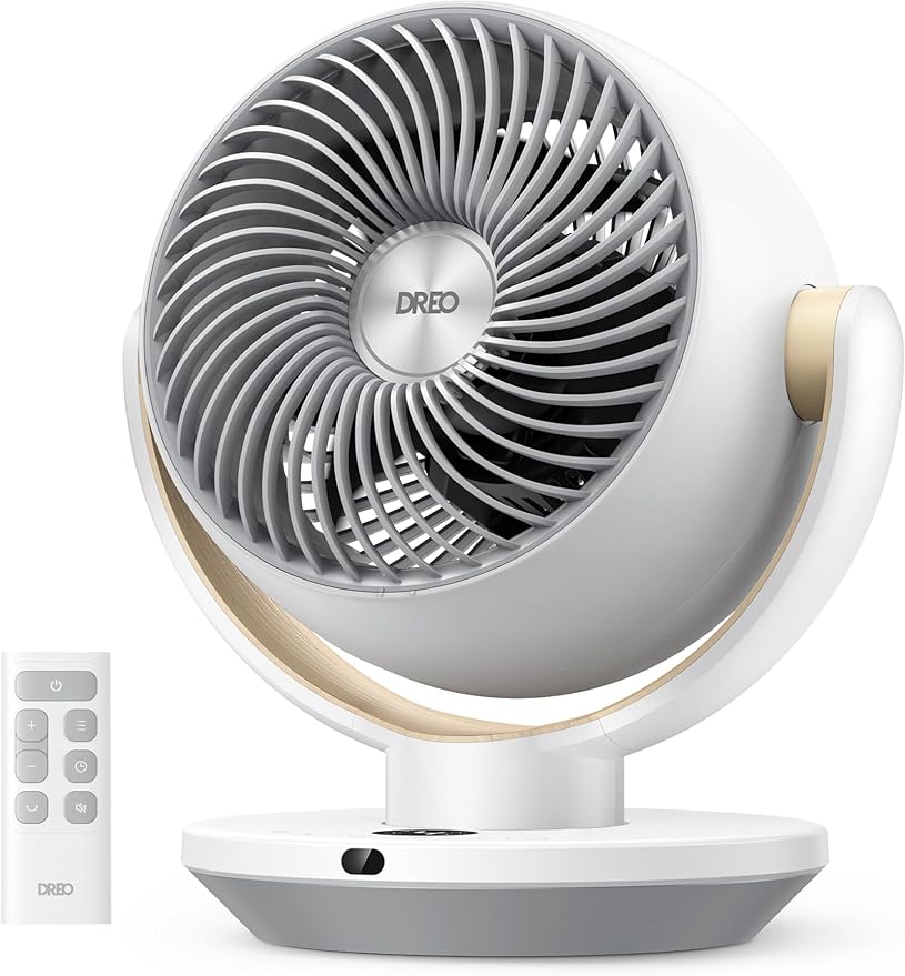 Dreo Fan for Bedroom, Desk Air Circulator Fans by DREO