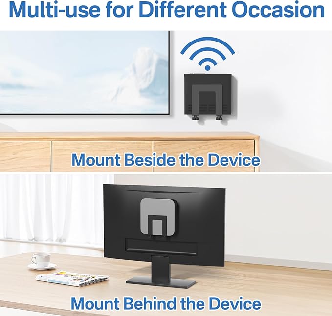 Adjustable Wall Mount for Cable Box | Router Mount | Modem Mounts, Cable Box - Image 4