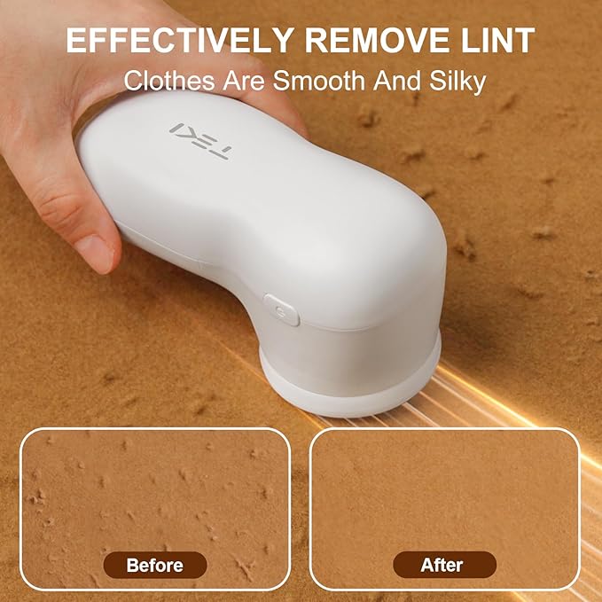 Fabric Shaver Lint Remover Sweater Shavers to Remove Pilling, Rechargeable - Image 5