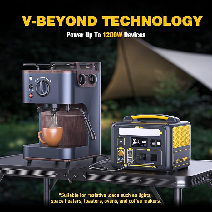 VTOMAN Jump600X 600W Portable Power Station - Image 5