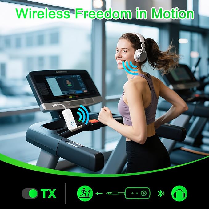 Premium Pro Bluetooth 5.4 Transmitter Receiver, Airplane Audio Adapter - Image 5