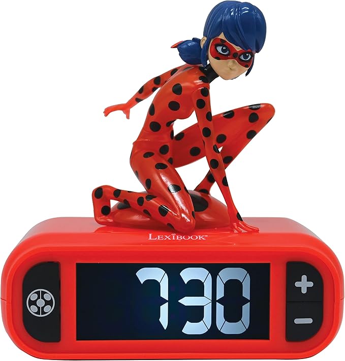 LEXiBOOK - Miraculous Digital Alarm Clock by Lexibook