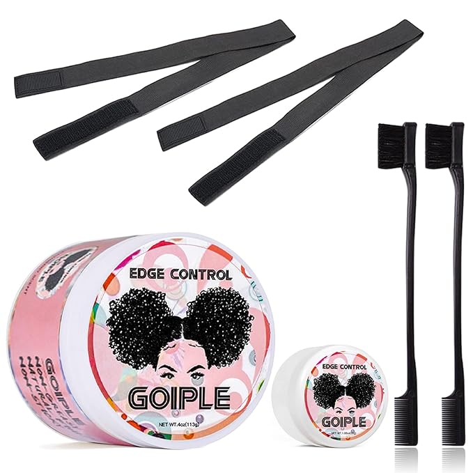 Goiple Edge Control Wax for Women Strong Hold Non-greasy Edge Smoother by Goiple