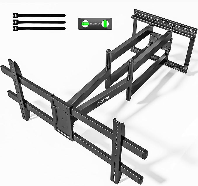 monTEK Long Arm TV Wall Mount for Most 43-90 Inch TVs, 42.5 Inch Long Extension by monTEK