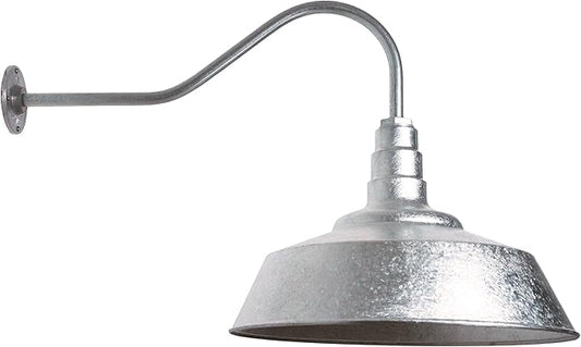 Steel Lighting Co. Large Outdoor Barn Light | Gooseneck Light Fixture | Made in by SteelLightingCo