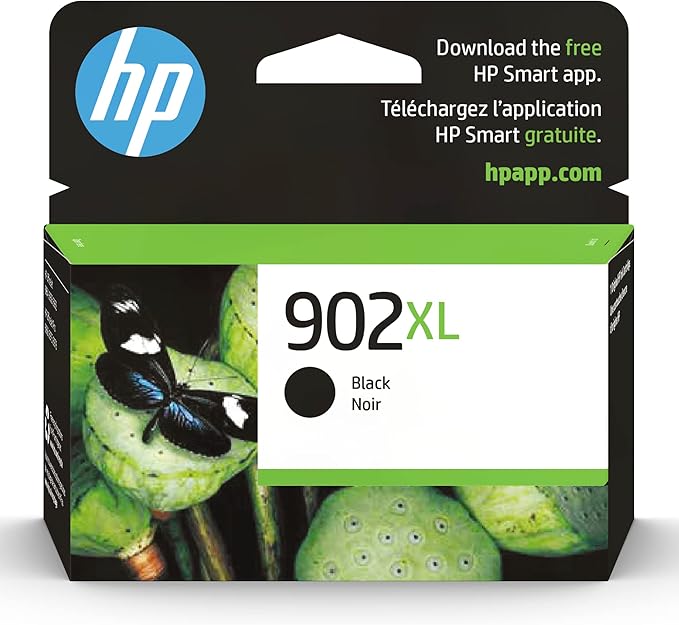 HP 902XL Black High-Yield Ink Cartridge Printers | Works by HP