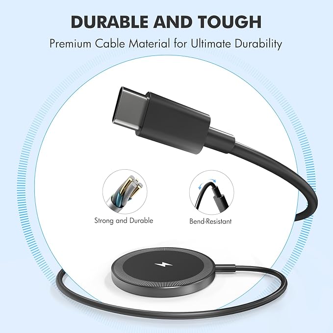 3Pack Magnetic Wireless Charging Pad: 15W Fast Qi Wireless Charger - Image 7