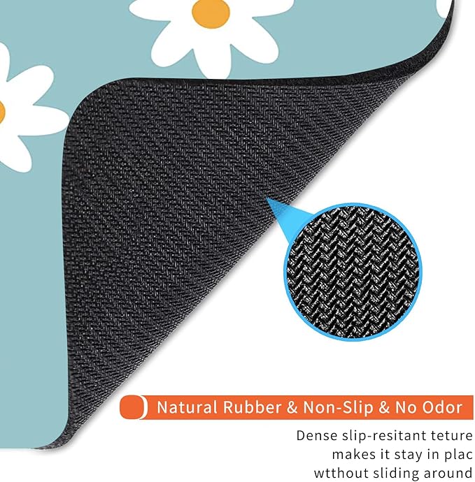 Armanza Square Mouse Pad Little Daisy, Personalized Premium-Textured Custom - Image 5
