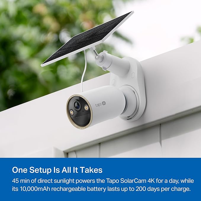 Tapo MagCam 4K Outdoor Wireless Security Camera – Battery Power - Image 5
