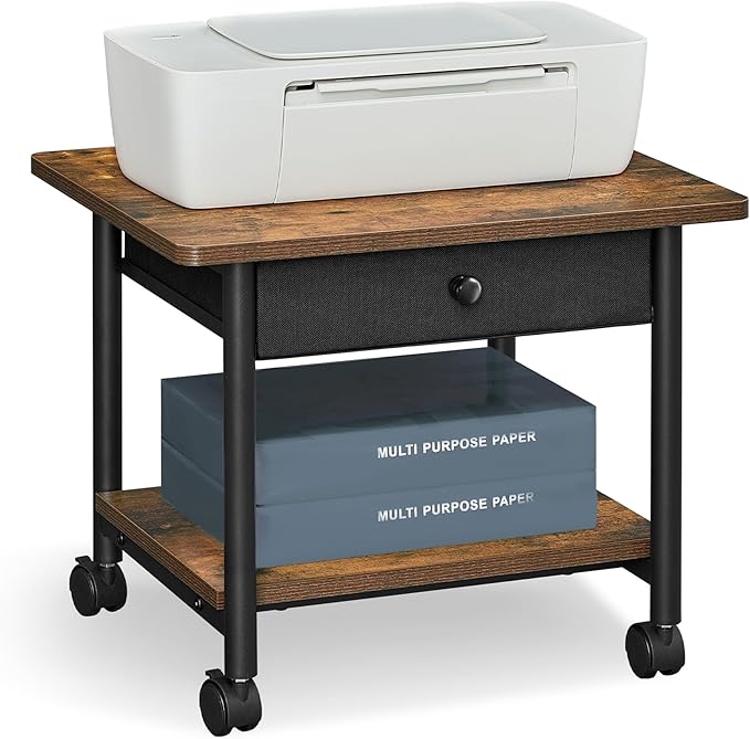 VASAGLE Heavy-Duty Printer Stand by VASAGLEbySONGMICSHOME