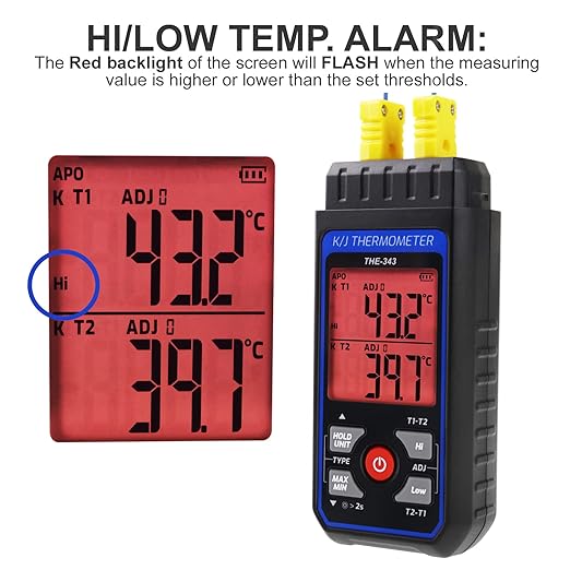 Thermocouple Thermometer Digital K Type Thermometer - Image 4