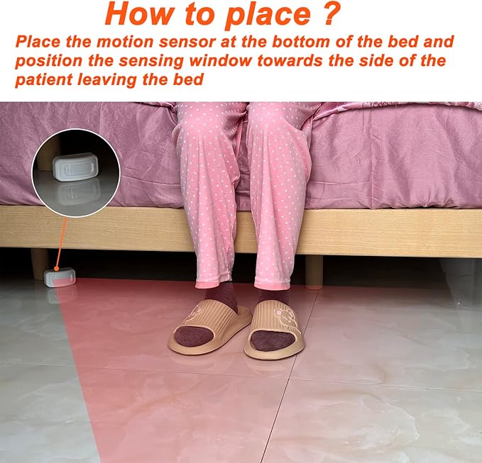 Upgrade Professional Bed Sensor Alarm and Fall Prevention - Image 3