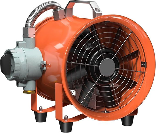 FICBXRA 12 Inch Explosion Proof Fan Portable Utility Blower Extractor Fan by FICBXRA