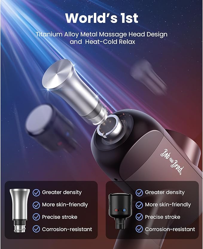 BOB AND BRAD X6 Pro Max Massage Gun - Image 4