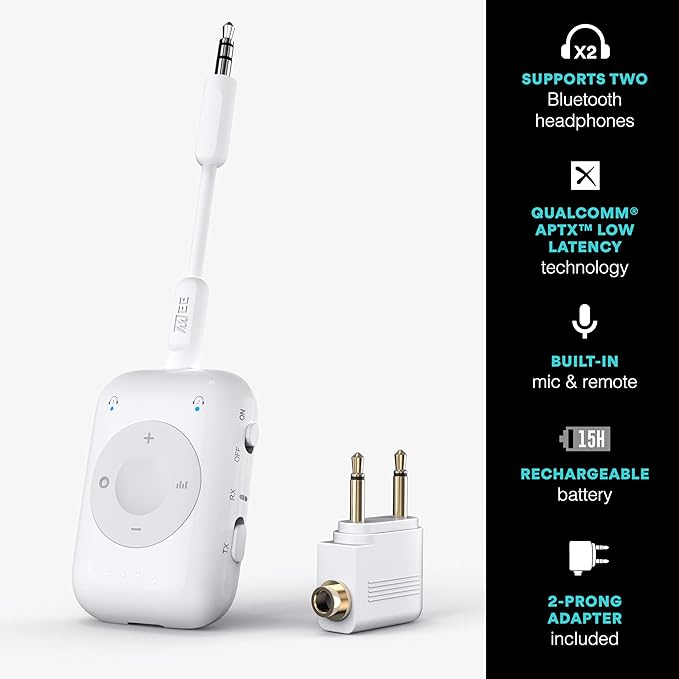 MEE audio Connect Air Pro Bluetooth Wireless Audio Transmitter & Receiver - Image 5