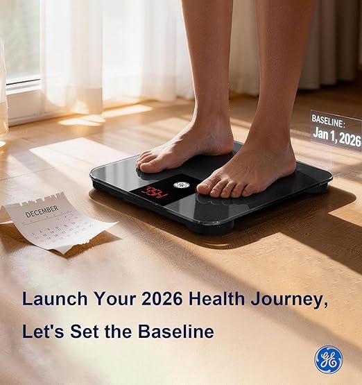 GE Bathroom Scale for Body Weight, Digital Weight Scales 500lb Heavy Duty - Image 2