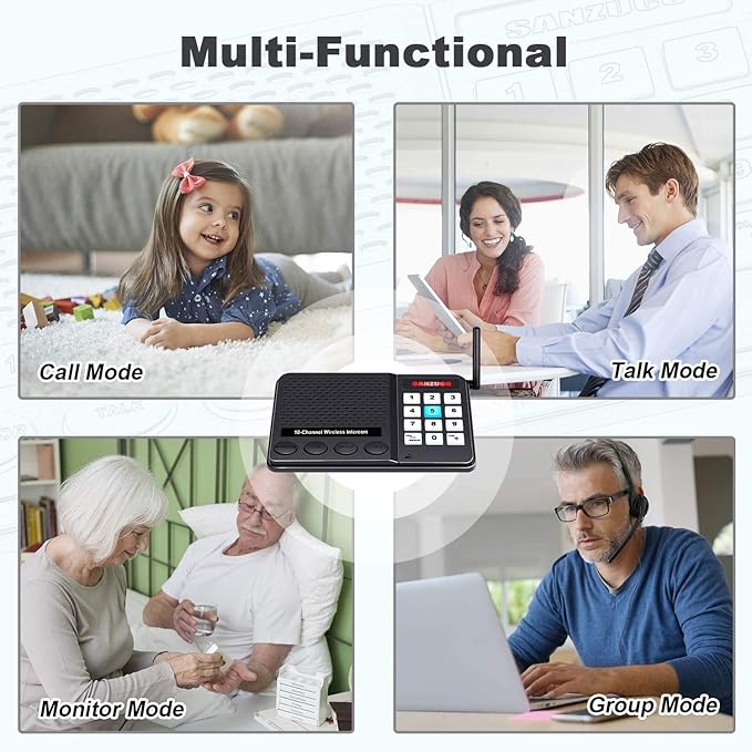 Wireless Intercom System for Home House Business - Image 2