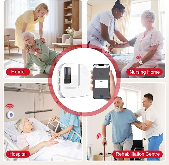 CallToU Wi-Fi Wireless Caregiver Pager Call Button - Image 7