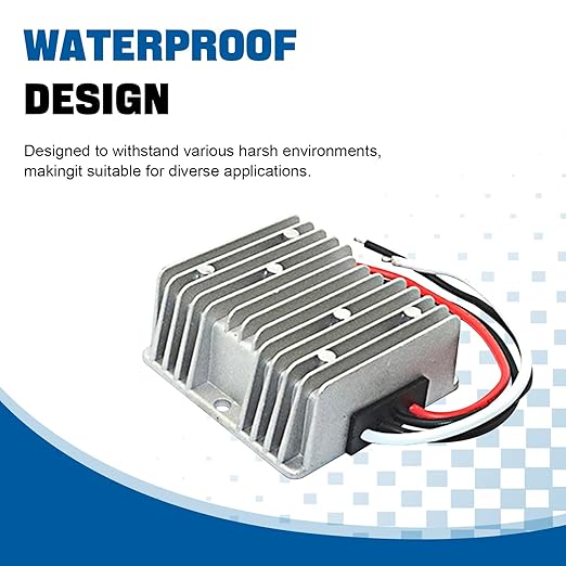 Boost Buck Converter, 18V-36V to 24V 15A 360W Aluminium Shell Waterproof Auto - Image 6