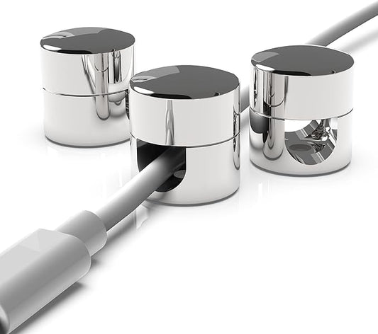 ICONIT Cable Anchors for Desk Organization | Premium Aluminum Cord Organizers | by ICONIT