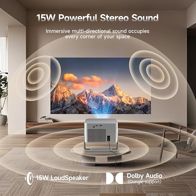 Magcubic Smart Projector 4K Support, Portable Projector - Image 6
