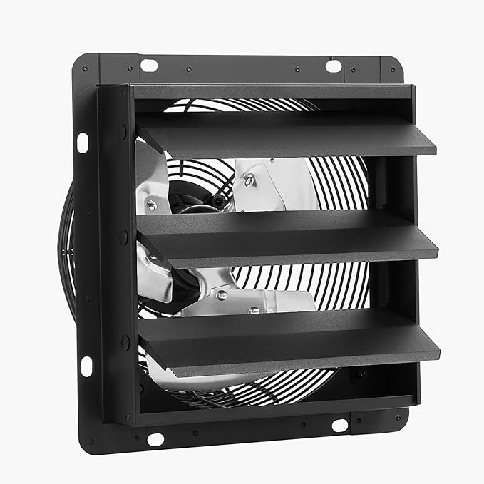 VEVOR 12 inch Shutter Exhaust Fan, Wall Mounted Attic Vent Fan - Image 9