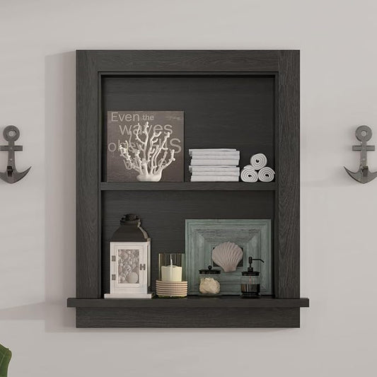 Recessed Medicine Cabinet, 14x18 in Wall Bathroom Cabinet by Mepplzian