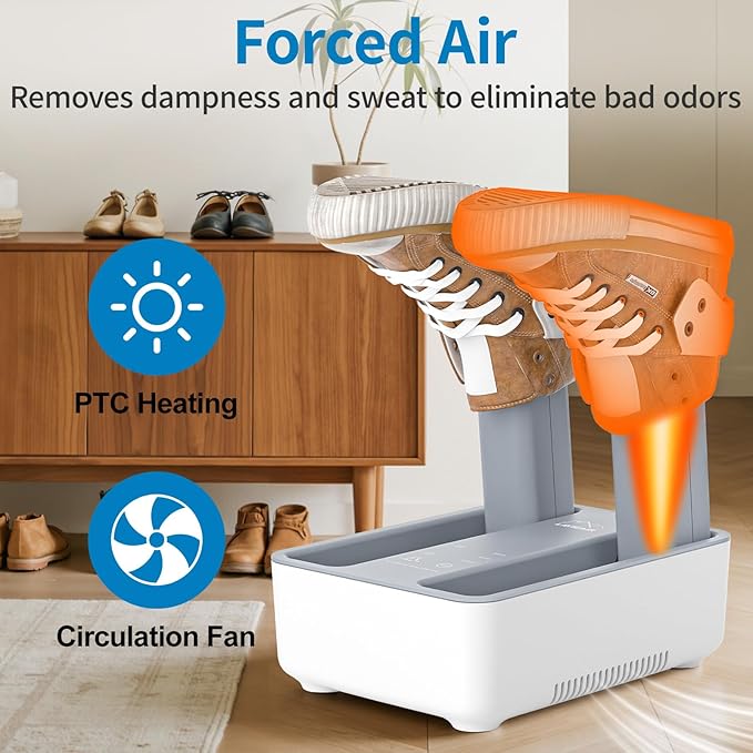 LAVIEAIR Boot Dryer Shoe Dryer for Work Boots Sneakers and Gloves, - Image 7