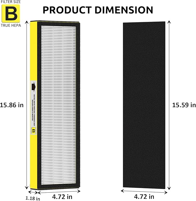 Hfunmo Filter B, FLT4825 Filter Replacement - Image 5