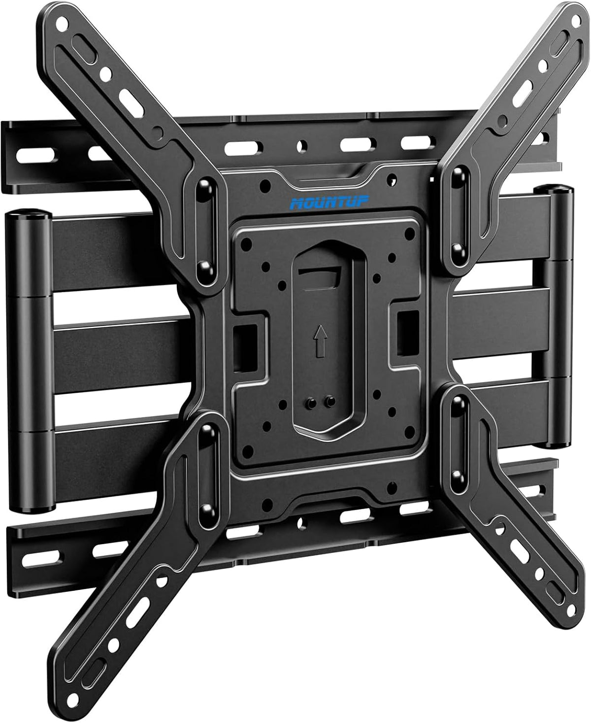 MOUNTUP Ultra Slim Full Motion TV Wall Mount, 1.3" Thin Low Profile TV Bracket