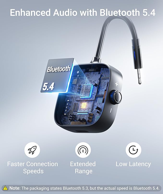 Syntech Airplane Bluetooth Transmitter Receiver 5.4 Adapter - Image 6