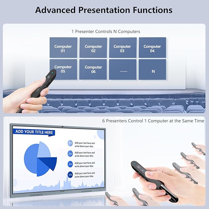 Norwii N76 Rechargeable Presentation clicker - Image 5