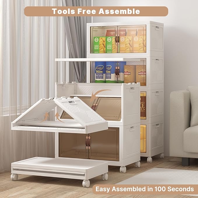 Extra Large Stackable Storage Bins - Image 4